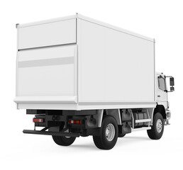 Delivery Truck Isolated