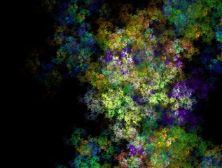 Fototapeta premium Imaginatory fractal abstract background Image