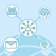 social network communication