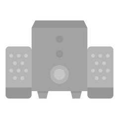 speaker flat icon