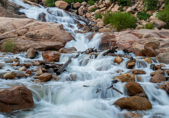 491-88 Alluvial Falls, RMNP