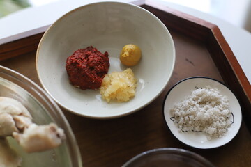 Korean style spicy soy sauce chilli 