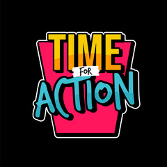 Lettering and typography poster motivational quotes Premium Vector