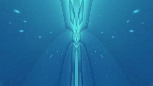Abstract Cyberspace Animation Background, Loop, 4k
