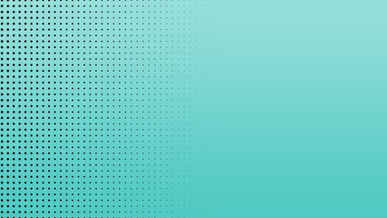 Black dots on light green background.