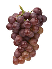 fresh grape on white background.
