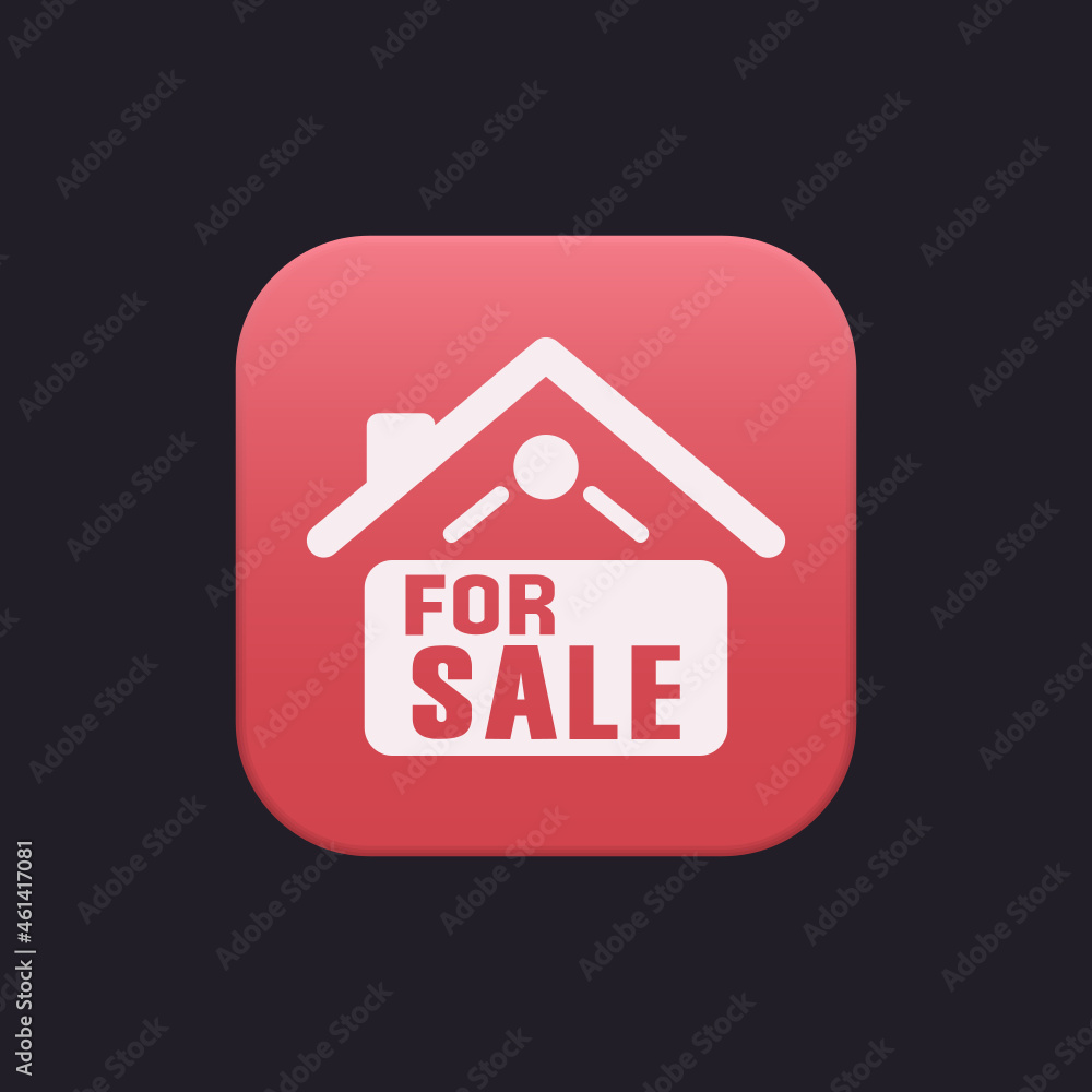 Canvas Prints home for sale - sticker