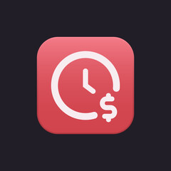 Time is Money - Sticker