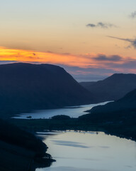 Buttermere & Crummock Water Sunset