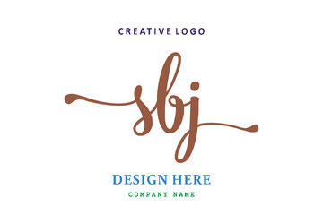 SBJ lettering logo is simple, easy to understand and authoritative