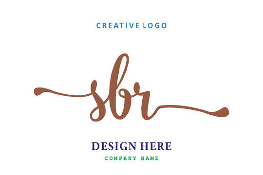 SBR lettering logo is simple, easy to understand and authoritative