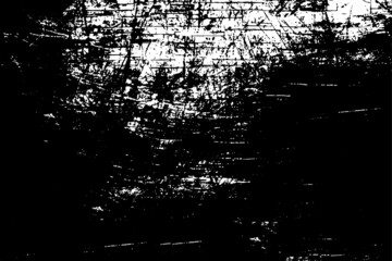 Grunge is black and white. Abstract monochrome chaotic background. Surrealism is a terrible backdrop