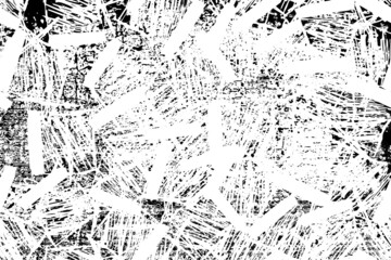 Grunge is black and white. Abstract monochrome chaotic background. Surrealism is a terrible backdrop
