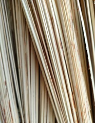 Bamboo stick tight together.