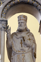 Saint Cyril, main altar in the Church of St. Maurus the Abbot in Bosiljevo, Croatia