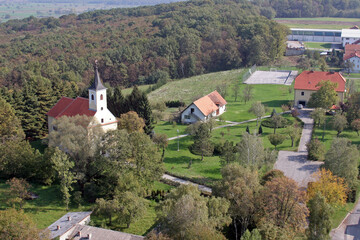 Church of St. John the Apostle and Evangelist in Cerje, Croatia