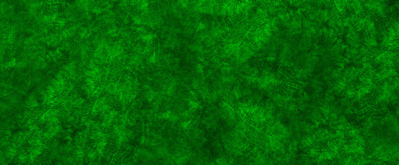 Fototapeta na wymiar Abstract green grunge background. Toned old stained wood background. Green vintage banner. Copy space.