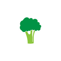 Broccoli icon design illustration template vector