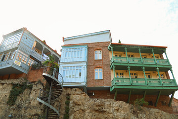 old house in the city, old town of tblisi