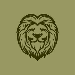 Lion  logo design vector template