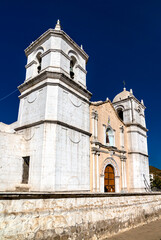Fototapeta na wymiar San Pedro de Alcantara Church in Cabanaconde, Peru