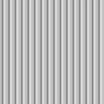 Embossed stripes surface 3D background illustration.