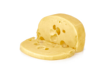 Cheese isolated on a white background