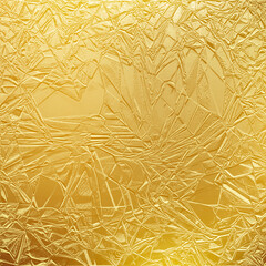 Shiny gold texture paper or metal. Golden foil
