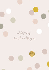 Abstract Christmas seamless pattern Winter background