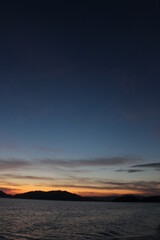 SDGs地球の輝きと自然！マジックアワーの海