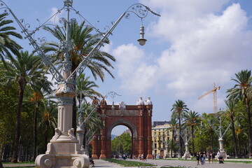 Promenade dans le parc de Ciutadella