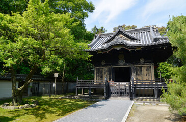 金地院　東照宮拝殿　京都市左京区