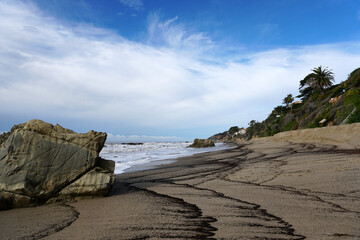 Malibù in inverno, California