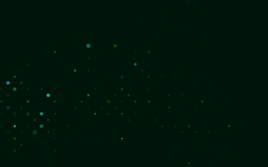 Light Blue, Green vector template with circles.