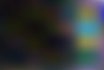 Dark Silver, Gray vector blurred shine abstract template.