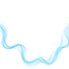 Blue wave pattern. Presentation template. Layout for advertising. eps 10