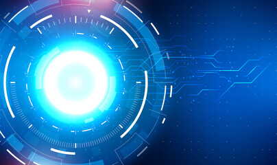 Abstract technology background Hi-tech communication concept innovation background. Global technology concept. Digital internet communication. Connection structure. Vector EPS10