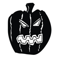 Pumpkin Halloween design 