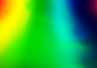 Light Multicolor, Rainbow vector blurred bright pattern.