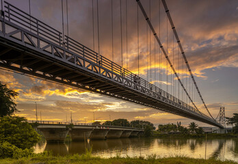 Satok Bridge or Jambatan Satok was a famous suspension bridge in Kuching city, Sarawak, Malaysia.