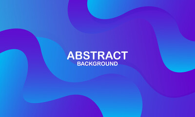 Obraz premium Abstract blue background. Fluid shapes composition. Eps10 vector