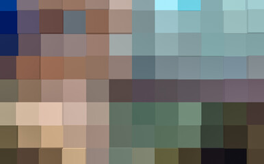 geometrischer Hintergrund mit farbigen Quadraten