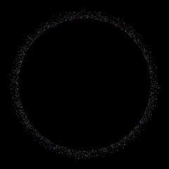 Obraz premium Glitter Iridescent Star Fall Confetti Shiny Little