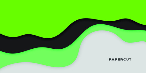 Abstract smooth wave motion illustration