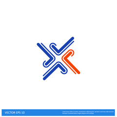 checkmark icon logo concept