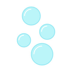 Vector Soap Water Bubbles icon