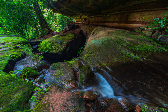Nakee Cave, Phu Langka National Park, Nakhon Phanom Province, Thailand.