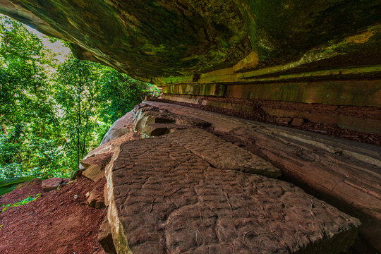 Nakee Cave, Phu Langka National Park, Nakhon Phanom Province, Thailand.