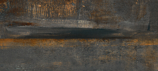 Grey rusty wood with golden effect texture background. old grey wooden panels surface for ceramic...