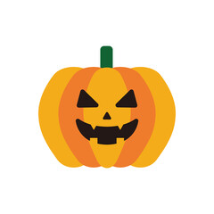 ハロウィンのカボチャのアイコン
